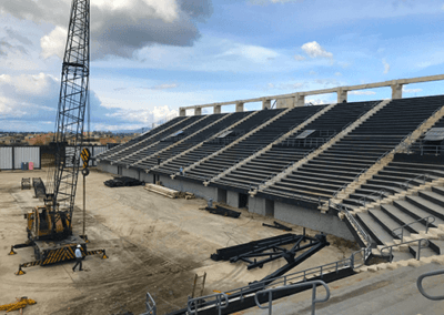 avance de obra Coliseo Live