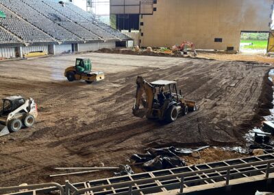 construccion platea Coliseo Live