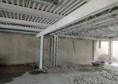 ejecucion de la obra de construccion de la nueva sede del Laboratorio Farmaceutico Quasfar 7