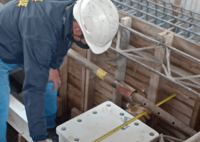 inspeccion bases de cimentacion