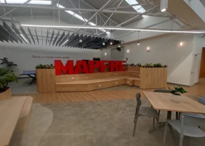 Interventoría para la ampliación y remodelación de Áreas de bienestar social. Mapfre Seguros. Bogotá.